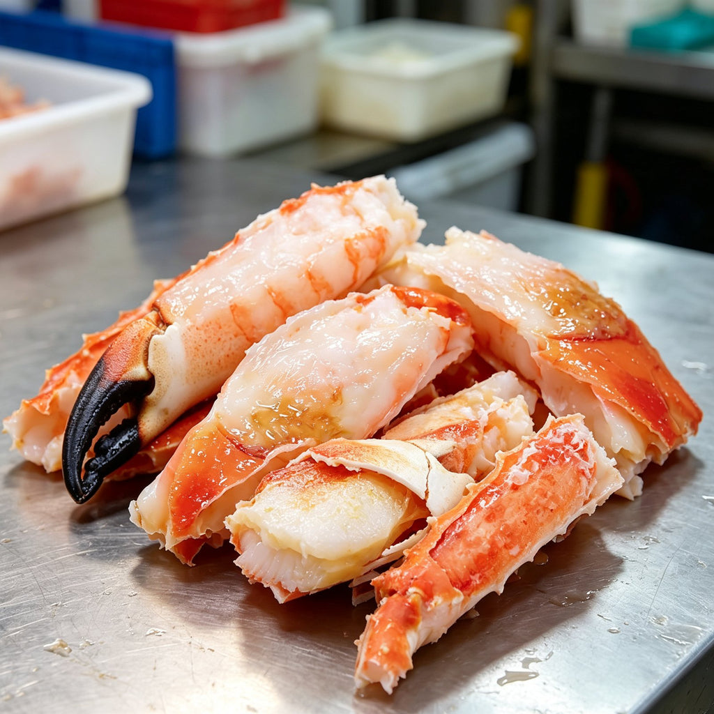 Cooked King Crab Clusters and Legs