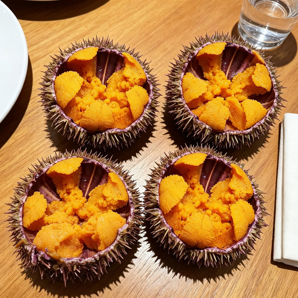 Fresh Sea Urchin with Roe