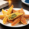 Fresh Sea Stars Split for Steaming