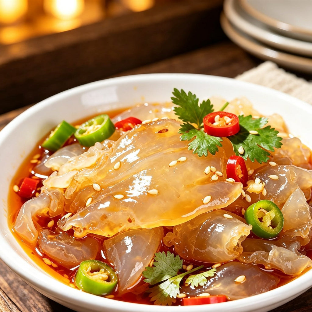 Fresh Chilled Jellyfish Salad Strips