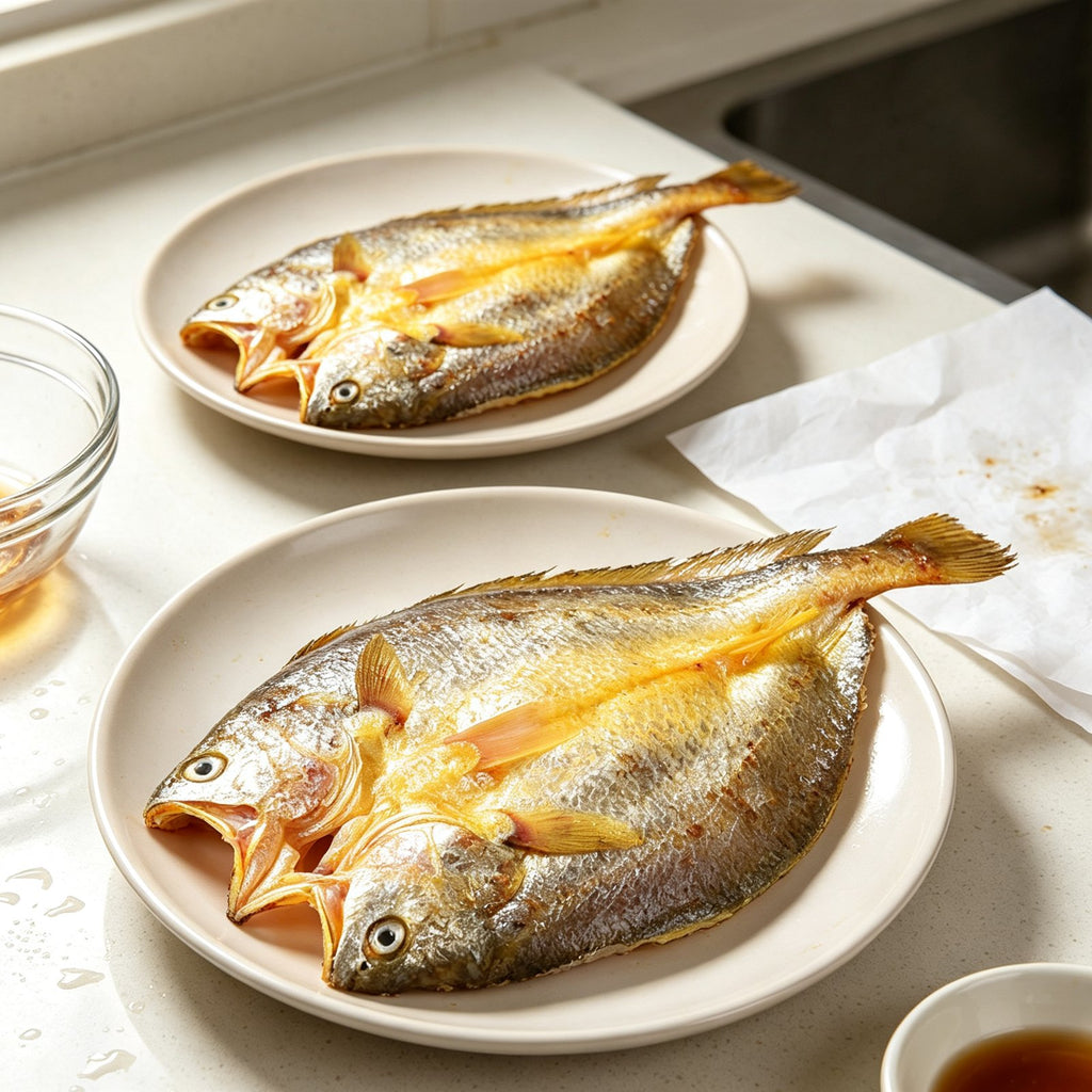 Fresh Split Open Yellow Croaker
