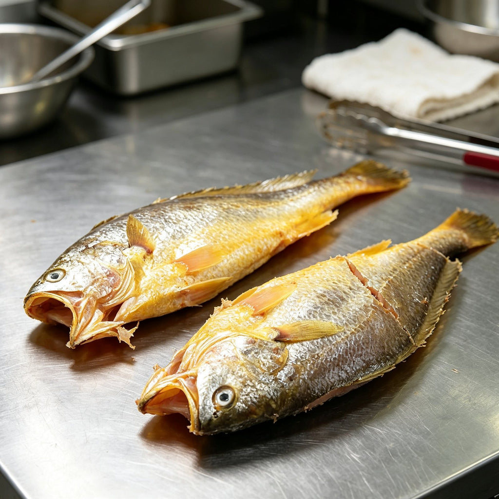 Fresh Split Open Yellow Croaker
